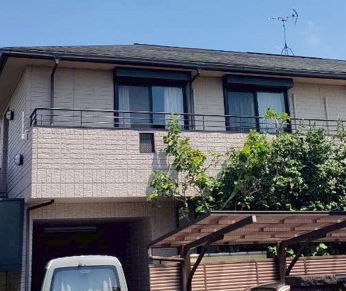 築30年の大和ハウス住宅　調査を行う住宅